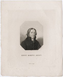 Portræt af Ernst Moritz Arndt, 1817