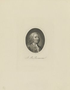 Portræt af komponisten Jean-Philippe Rameau 1683-1764, 1802.