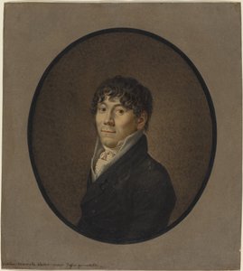 Portræt af kunstnerens far af Friedrich Wilhelm Moritz