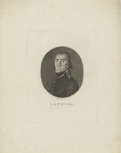 General Francois-Joseph Lefebvre 1755-1820, 1800. af Friedrich Wilhelm Nettling