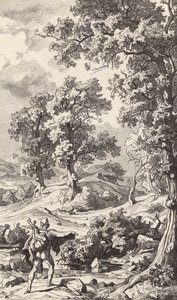 Circes ø (kobberstik) af Friedrich the Elder Preller