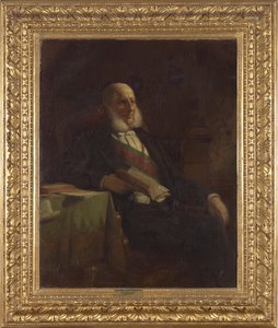 Anton Ritter von Schmerling (1805-1893), præsident for det østrigske kejserlige råd af Friedrich von Amerling