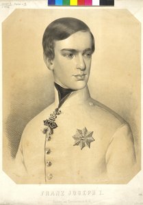 Kejser af Østrig Franz Joseph I af Friedrich von Amerling