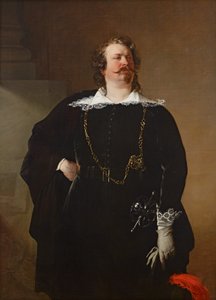 Den flamske borgmester (Baron Pfuel?) af Friedrich von Amerling