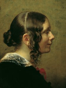 Luise Pfeiffer Nathusius af Friedrich von Amerling