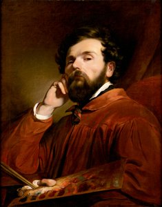 selvportræt af Friedrich von Amerling