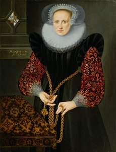 Portræt af Aefge Gijbland, sytten år gammel, 1598