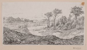 Landskab af Frits Grove