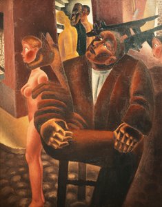 dagdrømmer; Le Reve Eveille - Dream at Wake, ca. 1926-27 (olie på lærred)