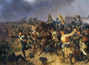 Episode fra mødet nær Znaim 1809 af Fritz L