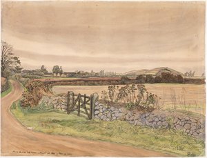 Efterårslandskab af Fritz Syberg