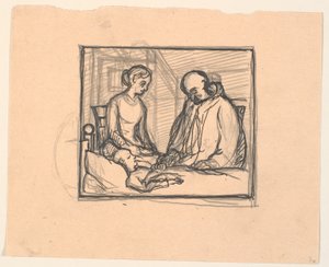 Og da den gamle Mand rystede af kulde... af Fritz Syberg