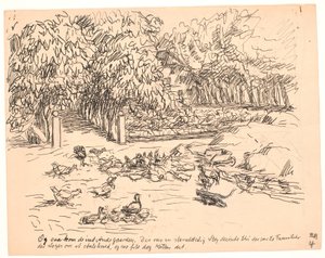 Og saa kom de ind i Andegaarden... af Fritz Syberg