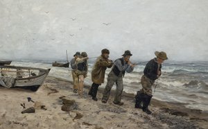 Hjemvendte fiskere, Skagen