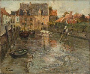 Lavt vand af Frits Thaulow