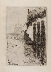 Pier Bridge af Fritz Thaulow