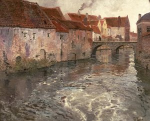 Broen ved Antwerpen (eller Oudenard), 1902