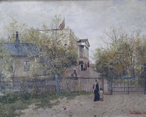 Slottet af Fritz Thaulow