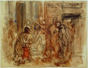 Tilbedelse af Magi af Fritz von Uhde