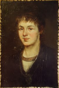 Portræt af Amalie Uhde af Fritz von Uhde