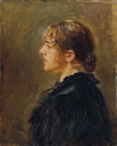 Kunstnerens datter af Fritz von Uhde