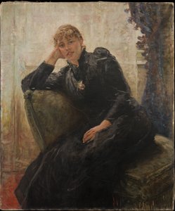 Portræt af en dame (Portræt af Therese Karl)