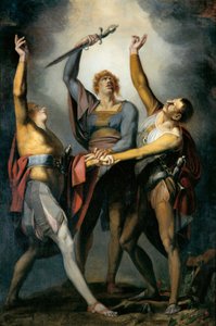 De tre konfødererede i eden på Rütli, 1779-1781.