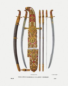 Sabelen til storprins Vladimir II Monomakh af Kiev, 1840
