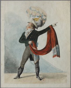 Fjodor Fjodorovich Kokoshkin (1773-1838) af Sotnikov, Fjodor Grigoryevich (aktiv i begyndelsen af det 19. århundrede). Akvarel på papir, første kvartal af 1800-tallet, State Museum of A.S. Pushkin, Moskva af Fyodor Grigoryevich Sotnikov