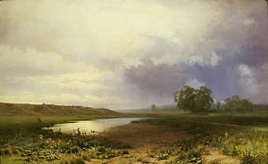 Våd eng af Fyodor Vasilyev