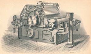 Self Stripping Carding Engine, af Dobson og Barlow Bolton