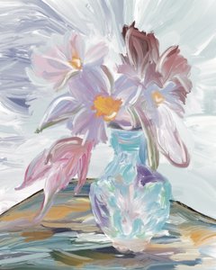 Abstrakt blomsterstilleben af GIovanna Gil Alves
