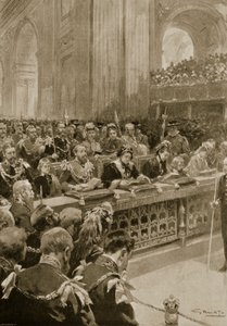 Thanksgiving Service for Recovery of the Prince of Wales, holdt i St. Paul