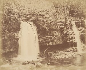 The Lower Fall, 1856. af G. B. Gething
