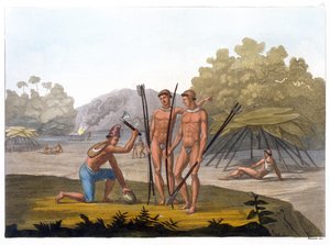 Patacho Tribesmen (farvegravering)