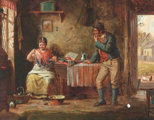 Kniplingsmageren af G. Dawson