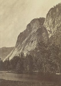 Glacier Rock fra neden, 186699. af G. Fagersteen
