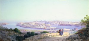 Infanterilejren ved Lazaretto, Malta af G. Gianni