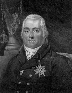 Louis XVIII, konge af Frankrig, 1800-tallet. af G. Kellaway