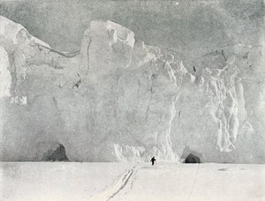 Face of a Glacier in Victoria Land, c1911, 1913. af G. Murray Levick