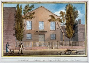Methodist Chapel, Great Suffolk Street, Southwark, London, 1825 af G Yates