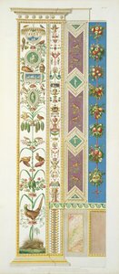 Panel fra Rafaels loggia i Vatikanet, fra "Delle Loggie di Rafaele nel Vaticano", graveret af Giovanni Ottaviani (ca. 1735-1808), udgivet ca. 1772-77 (håndkoloreret gravering).