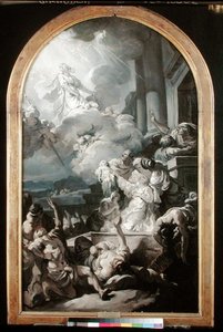 Miraklet i St. Genevieve, ca. 1765