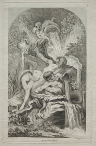 Springvandsbog: nr. 5, ca. 1736. af Gabriel Huquier