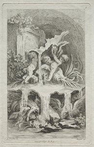 Springvandsbog: nr. 7, ca. 1736. af Gabriel Huquier