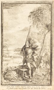 Frontispice: Allegorisk komposition (Composition allegorique) af Gabriel Jacques de Saint Aubin