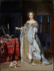 Portræt af en Dame af Gabriel Metsu
