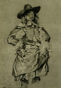 Portræt af en ung mand af Gabriel Metsu