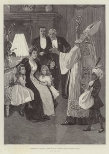Jul i Holland, Ankomst af St Nicholas, den hollandske julemand
