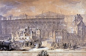 Bygning af Louvre, Paris